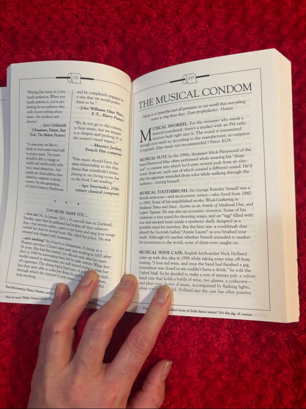 Uncle John's Bathroom Reader Book Bundle of 2 - Plunges into Music & Wise Up! - Picture 10 of 10